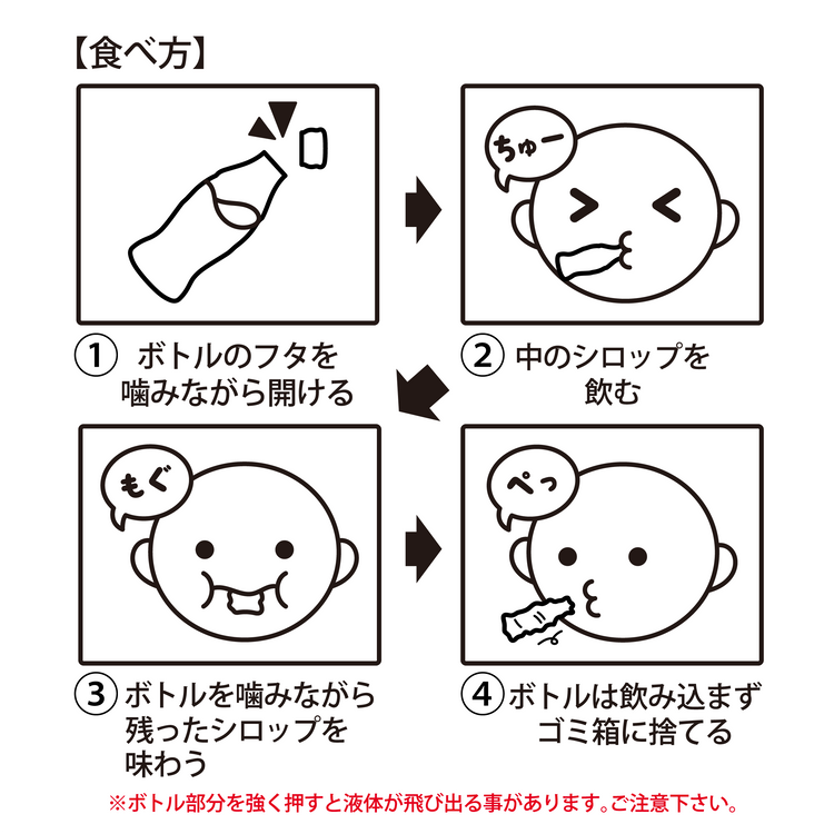 nik-l-nip ワックスボトルキャンディ(8本入り)