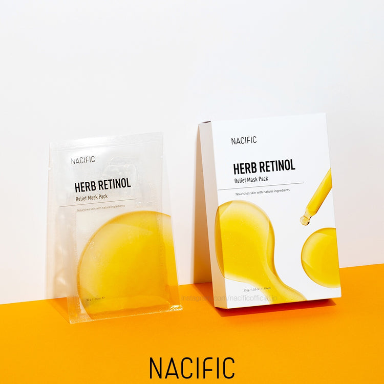 Herb Retinol Relief Mask Box