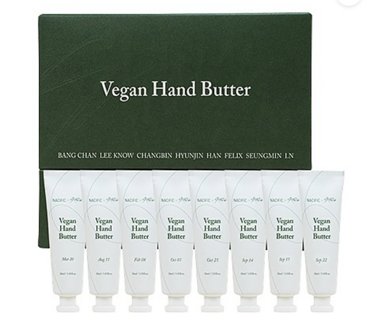 【セット品】NACIFIC x Stray Kids Vegan hand Butter 8 Set