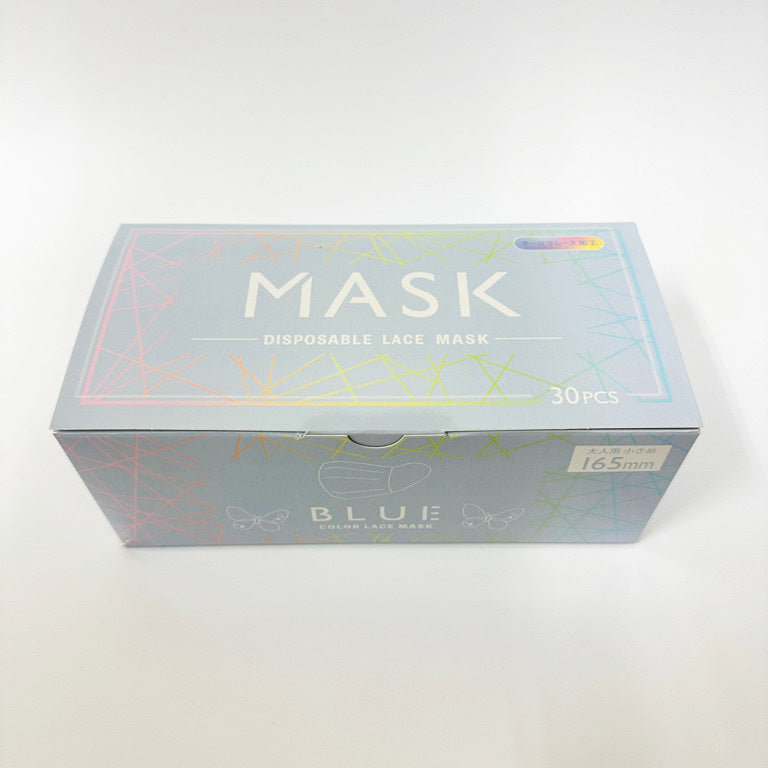 ☆小さめ大人ラインレースマスク30枚入りBOX ミスティサボン – OLYMPIA