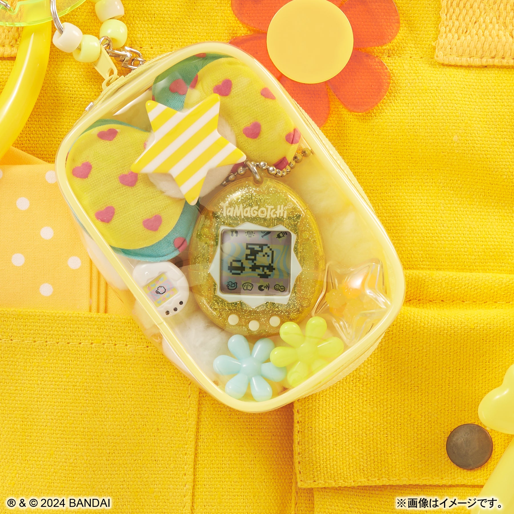 たまごっち 2008 オレンジ 黒 セット売り