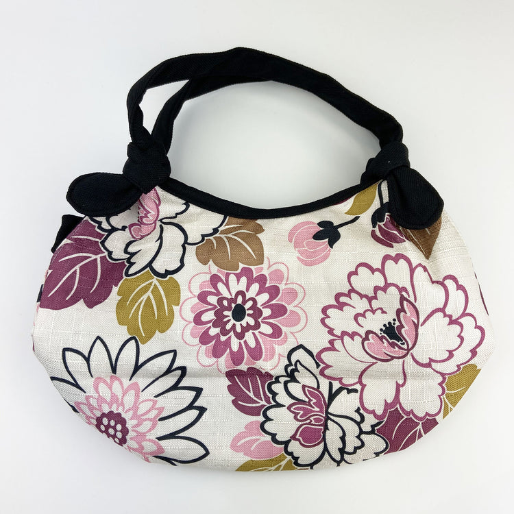 ★オリジナルベトナムバッグ quay 花刺繍 レッド