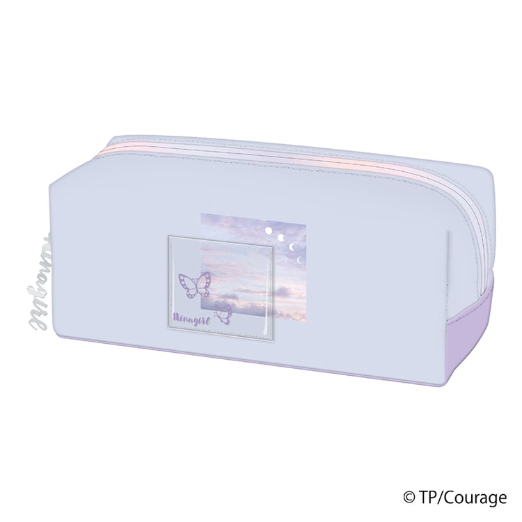 ★Hinagirl シングルBOXペンポーチ チョウチョ