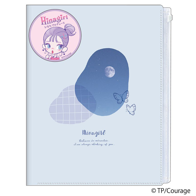 ★Hinagirl クリアファイル 6P チョウチョ