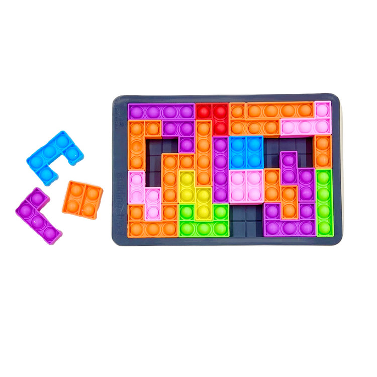 ★オリジナル プッシュポップ パズル ブラック