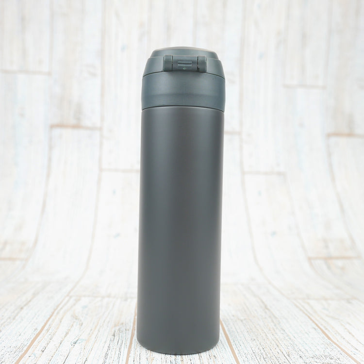 ★OUTDOOR ワンプッシュボトル(450ml) ブラック