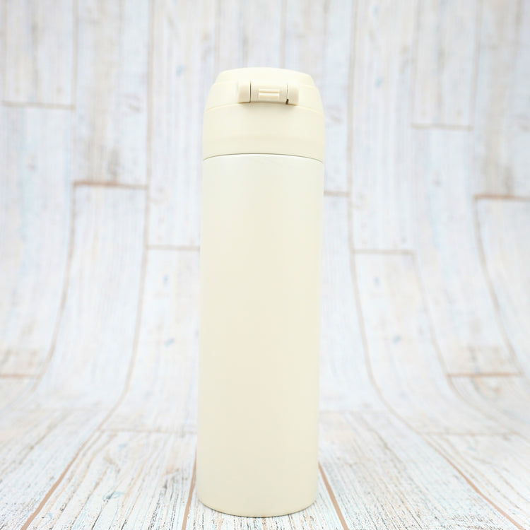 ★OUTDOOR ワンプッシュボトル(450ml) ホワイト