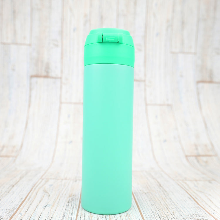 ★OUTDOOR ワンプッシュボトル(450ml) ミント