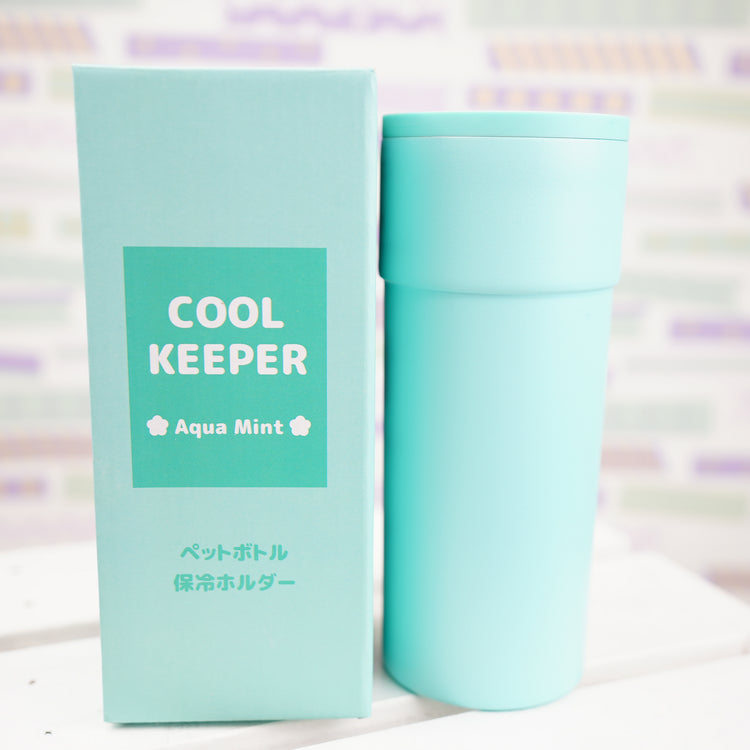 オリジナル 保冷保温ペットボトルホルダー ミント
