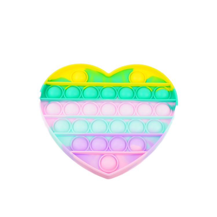 ★オリジナルプッシュポップ ハート パステル