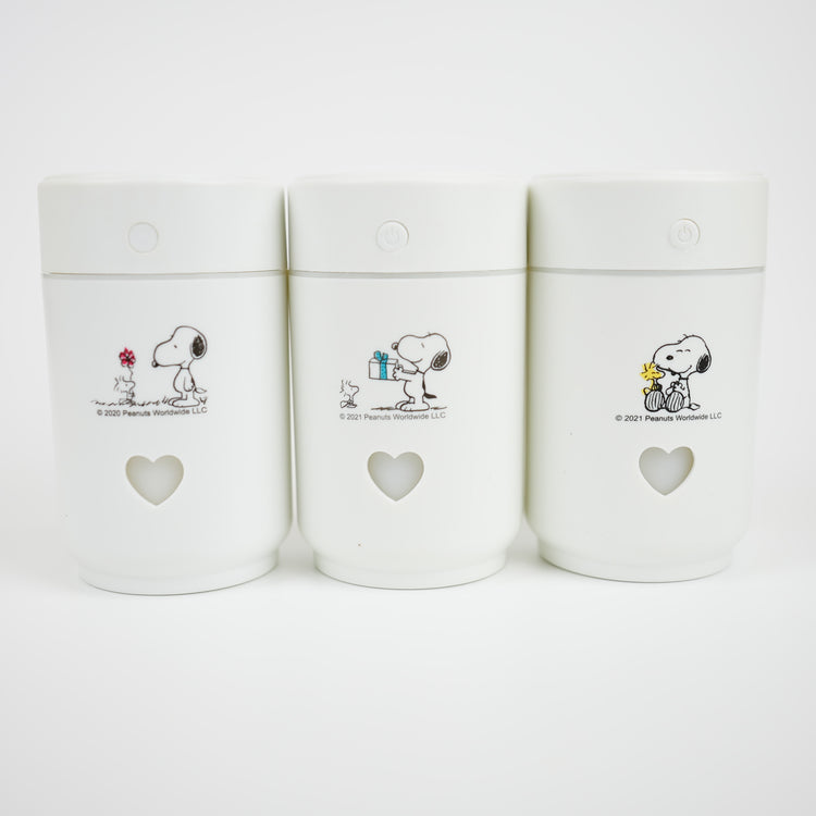 ★オリジナルキャラクター加湿器 スヌーピー クリアボックス レッド
