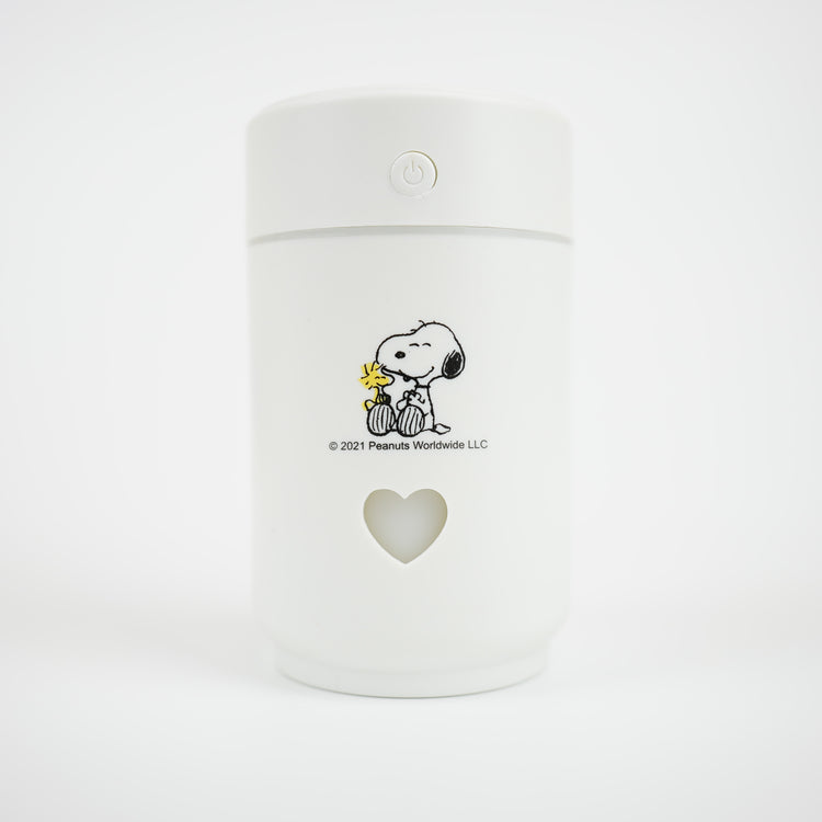 ★オリジナルキャラクター加湿器 スヌーピー クリアボックス イエロー