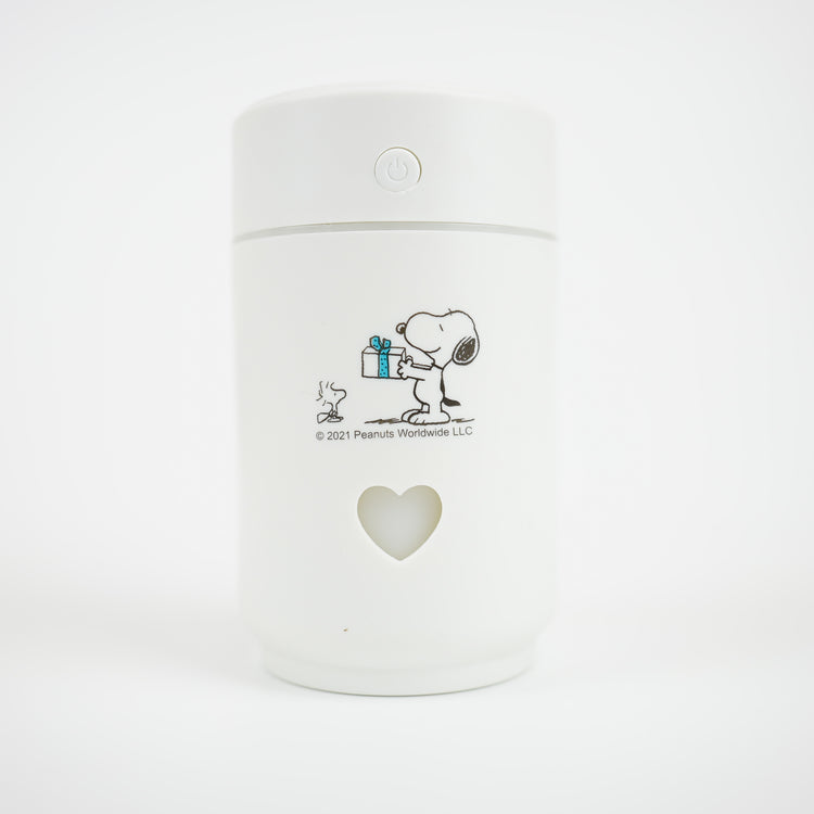 ★オリジナルキャラクター加湿器 スヌーピー クリアボックス ミント
