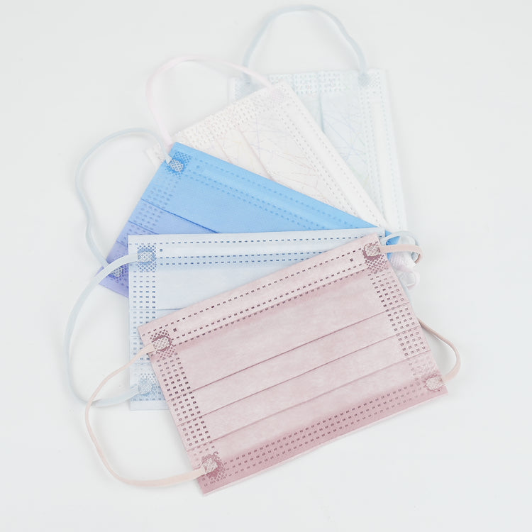 ★オリジナル キッズS カラーマスク ライラック 10枚入り