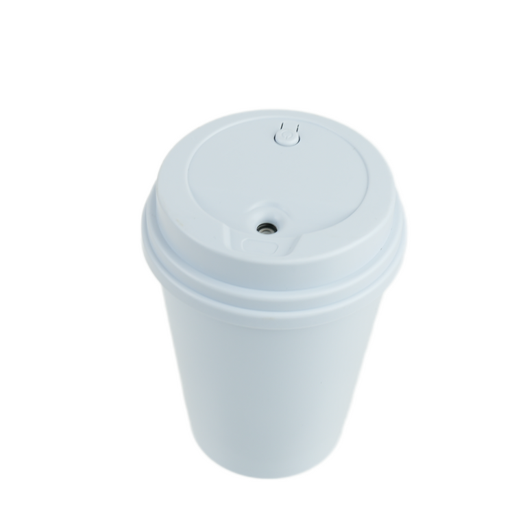 ★オリジナル カップ型加湿器 黒ごまラテ(グレー)