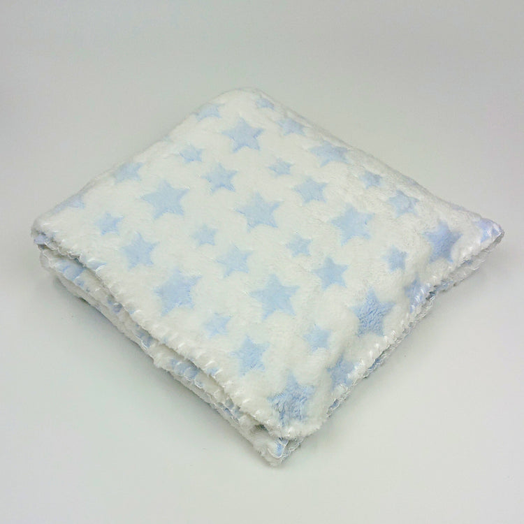 ★オリジナルぬいぐるみブランケット クマ  ブルー