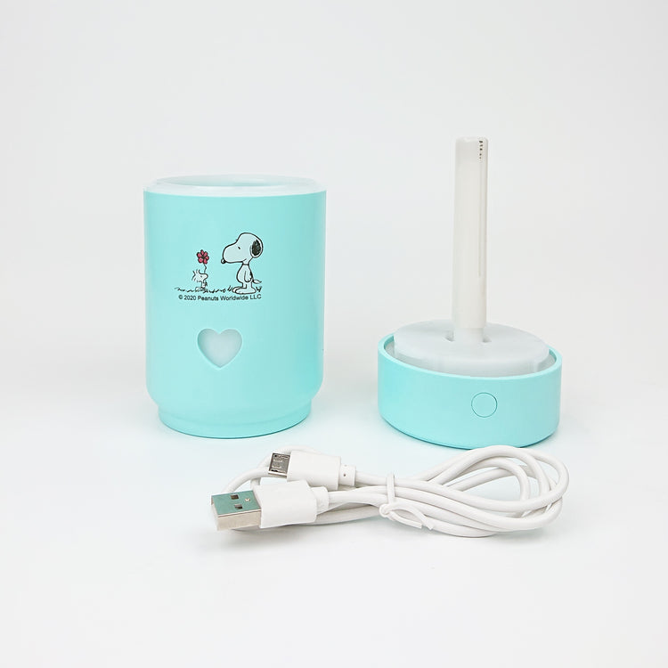 オリジナルキャラクター加湿器 スヌーピー フラワー ミント