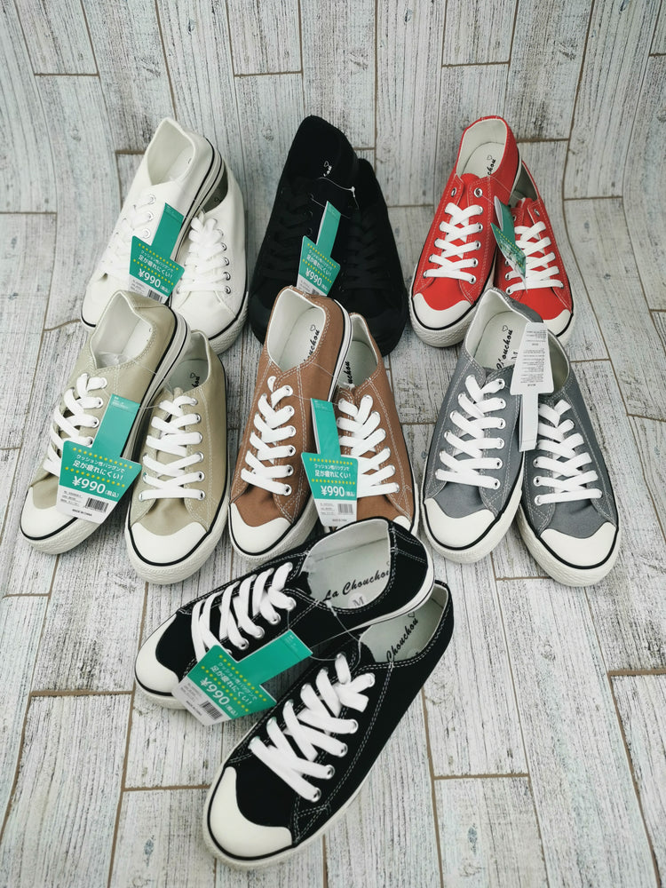 ★オリジナル キャンバススニーカー ブラック