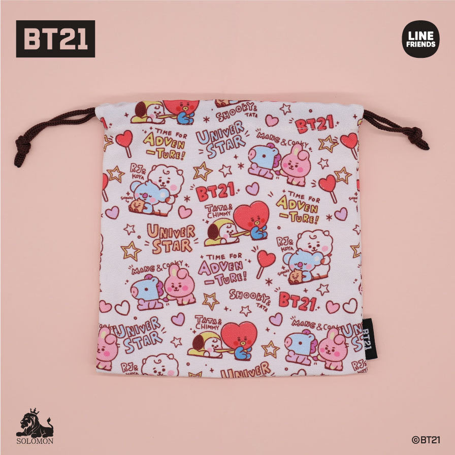 ☆BT21 巾着ポーチ スケッチ – OLYMPIA公式オンラインショップ