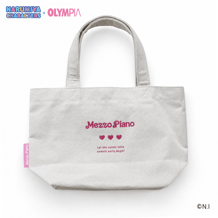 ★mezzo piano サガラ刺繍ミニトート
