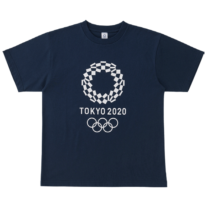★Tシャツ (東京2020オリンピックエンブレム)クロッピングバックプリントＬサイズ